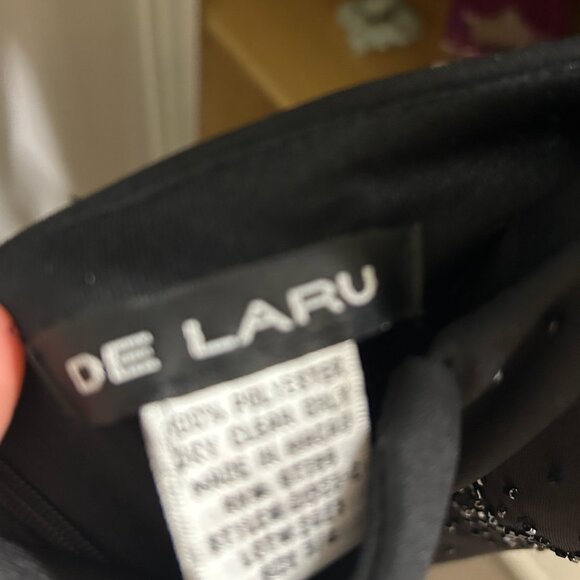 Black Sparkly Sequin Halter Wedding Homecoming Wedding Guest Dress - Picture 3 of 7